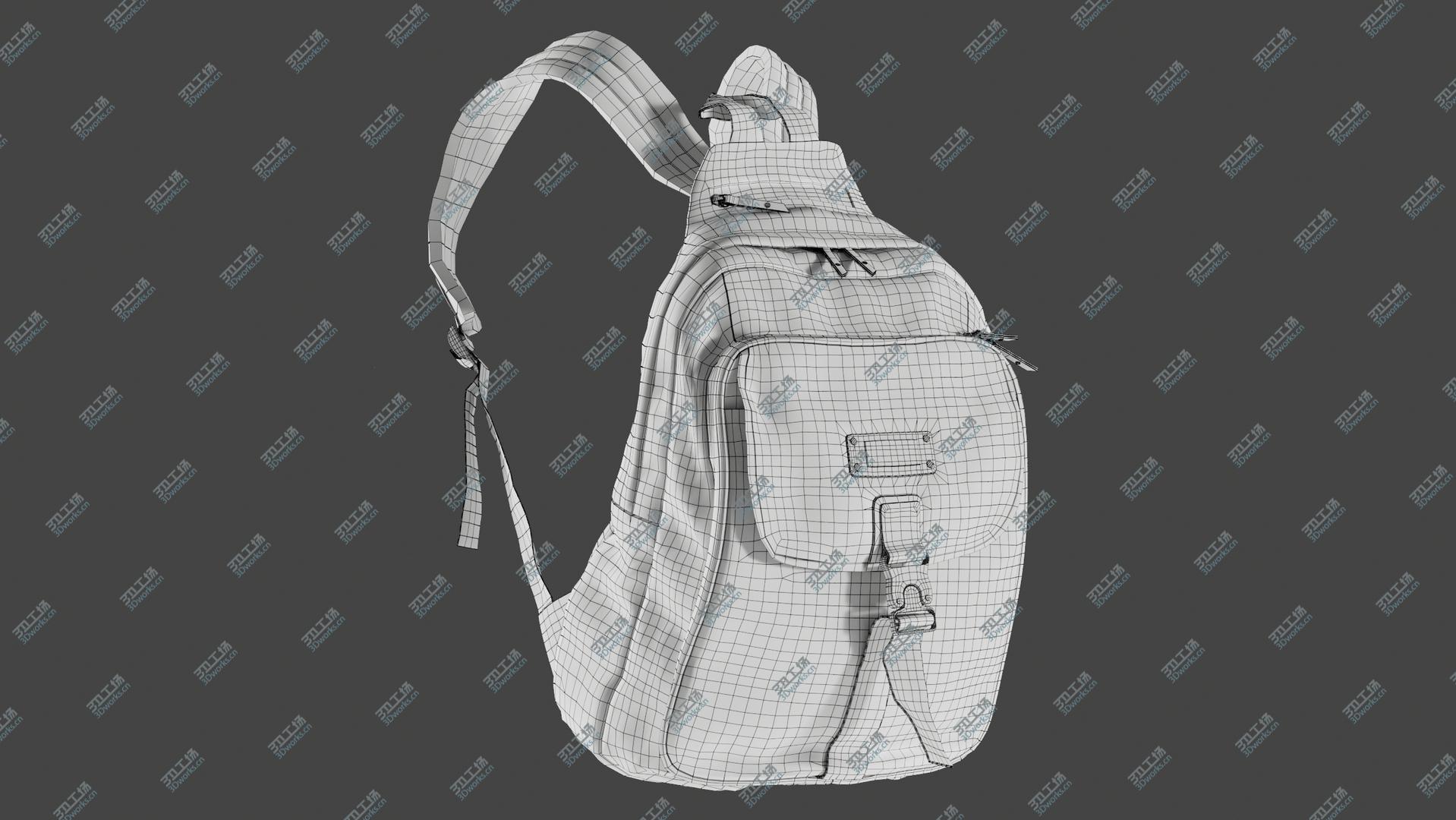 images/goods_img/2021040235/Women's Backpack 6 3D model/3.jpg